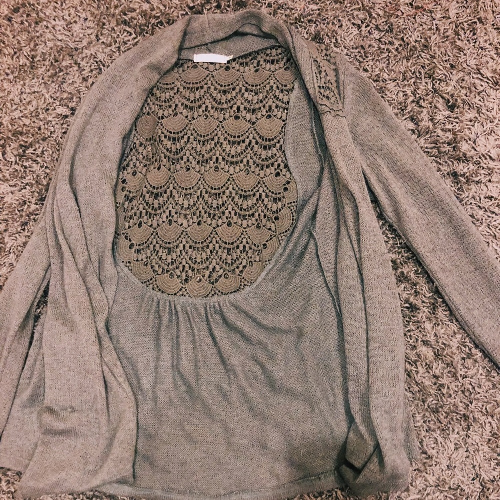 long sleeve cardigan